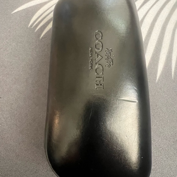Coach Black Sunglasses Case - Picture 1 of 4
